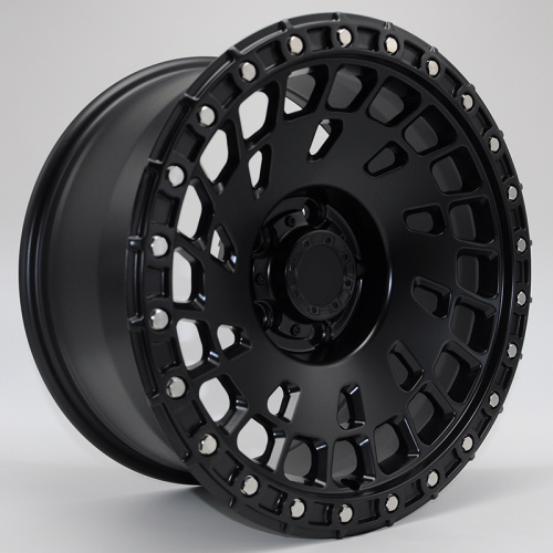 Powcan BK1287 8.5x17/5x127 D71.5 ET-6 Matt Black