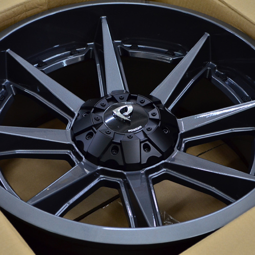 Powcan BK819 9.0x20/6x135 D106.1 ET20 Gun Metal