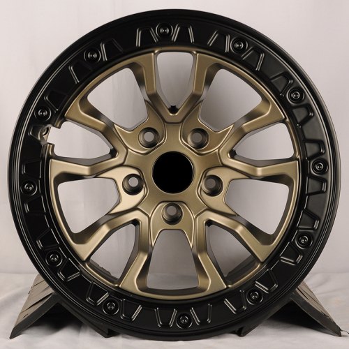 KoKo Kuture 5601 9.0x17/5x127 D71.5 ET-10 Matt Bronze Wih Black Lip
