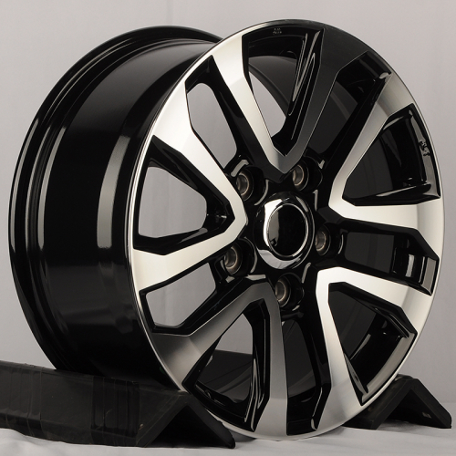 Anzoo H706F 8.5x18/5x150 D110 ET58 Black Machine Face