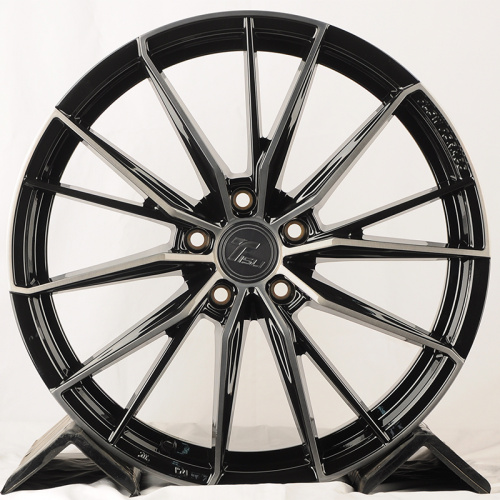 Tisli Galaxy D 8.5x20/5x112 D66.6 ET25 Gloss Black with Dark Tint (передняя ось)