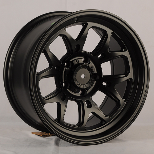 Powcan BK1106 9.0x17/5x127 D71.6 ET-6 Mat Black