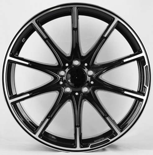 KoKo Kuture 1117 9.5x20/5x112 D66.6 ET35 Black Machined Face (задняя ось)