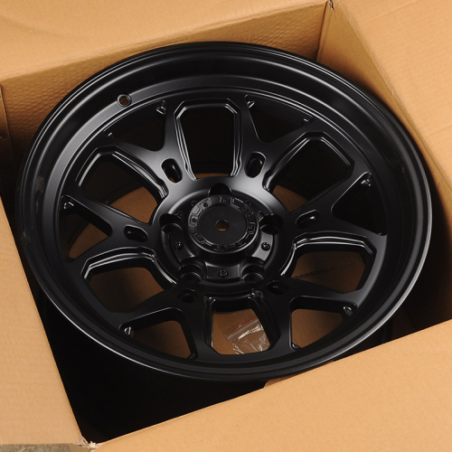 Powcan BK1106 9.0x17/5x127 D71.6 ET-6 Mat Black