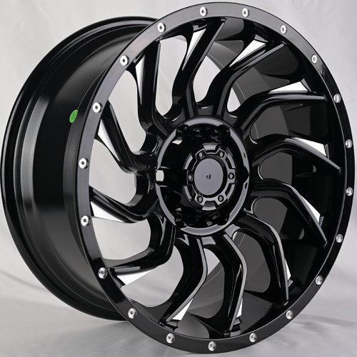 IWheel FBX369-8 9.0x18/6x139.7 D110.1 ET0 GB+Milling spoke Rivet holes