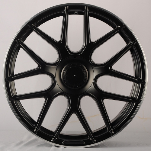 Powcan BK5318 8.5x21/5x112 D66.56 ET40 Machined Black Lip (в круг)