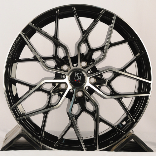 KoKo Kuture FF010 7.5x17/5x108 D73.1 ET38 Gloss Black Face
