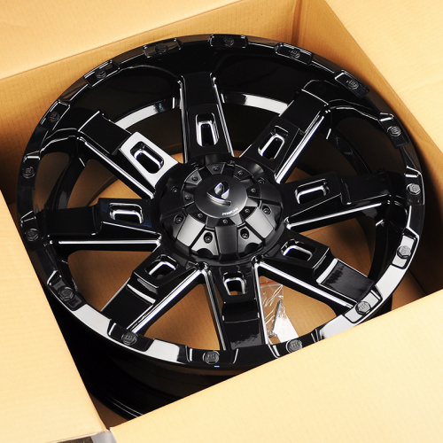 Powcan BK5261 9.0x20/5x127 D77.8 ET15 BLK/MIL