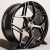 Tisli Blade 8.5x19/5x112 D66.6 ET35 Black Face Machined With Black Coat Tisli Blade 8.5x19/5x112 D66.6 ET35 Black Face Machined With Black Coat