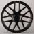 Powcan BK5318 9.5x20/5x112 D66.6 ET43 Black matt with Lip Polish