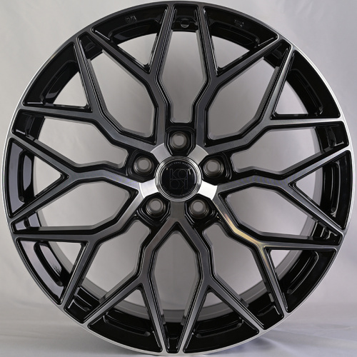 Koko Kuture FF507 8.5x19/5x112 D66.45 ET35 Gloss Black+Maching Face