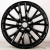 Anzoo H741D 8.0x20/5x114.3 D60.1 ET30 Black Anzoo H741D 8.0x20/5x114.3 D60.1 ET30 Black