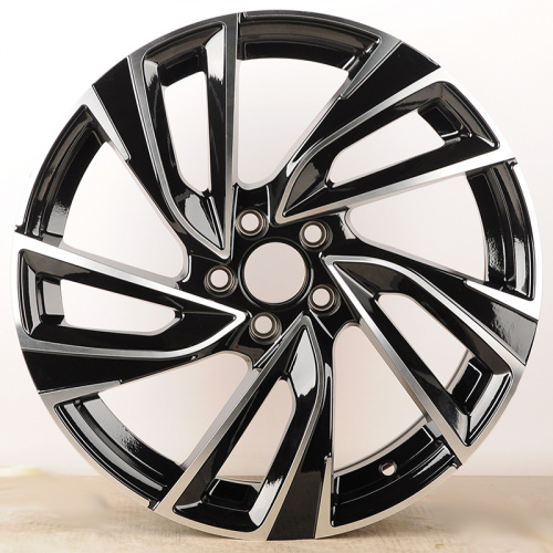 Powcan BK5772 8.0x18/5x112 D57.1 ET45 Black+Machine Surface