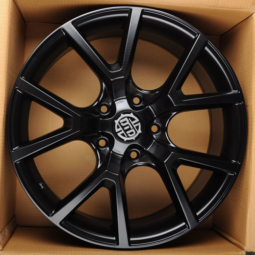 Powcan BK5884B 8.0x17/5x127 D71.5 ET40 Matt Black
