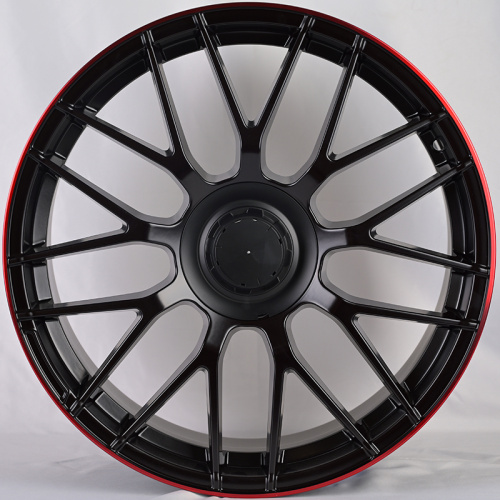 KoKo Kuture FF519 8.5x19/5x112 D66.45 ET35 Matte Red Black Lip