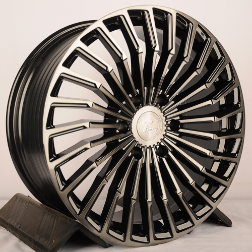 Tisli Spark B 9.0x20/6x139.7 D106.1 ET20 Black Machined Black Coat