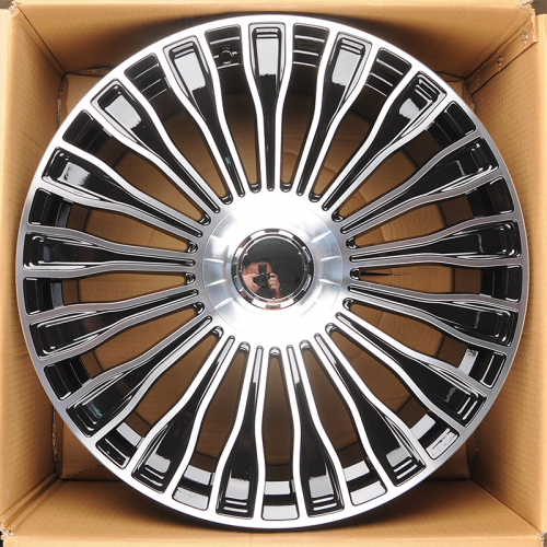 IWheel F116 9.5x19/5x112 D66.56 ET43 Black Machined Face (задняя ось)