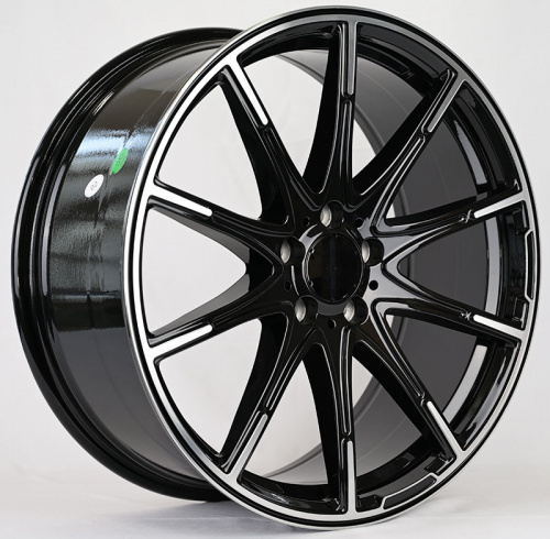 KoKo Kuture 1117 9.5x20/5x112 D66.6 ET35 Black Machined Face (задняя ось)