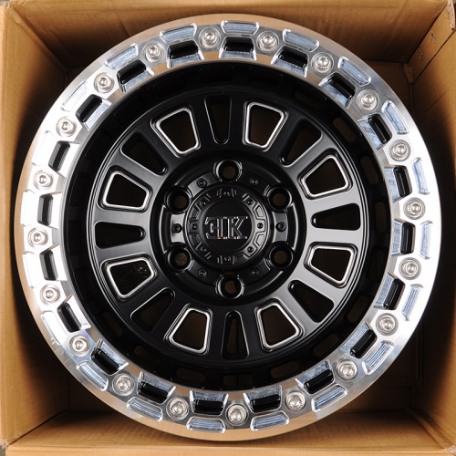 Powcan YS182 8.5x17/6x139.7 D110 ET0 Semi Matt Black
