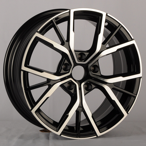 KoKo Kuture FF156 8.5x19/5x112 D66.45 ET30 Gloss Black+Maching Face (в круг)