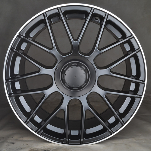 Zumbo Wheels F6894 8.5x20/5x112 D66.6 ET38 Black Matt with Lip Polish