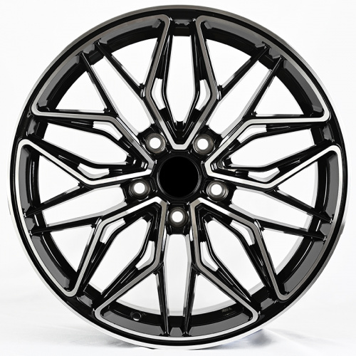 KoKo Kuture FF585 7.5x17/5x112 D66.45 ET38 Gloss Black+Maching Face