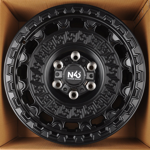 Makstton N40-CK04 9.0x17/6x139.7 D110 ET0 MATTE BLACK