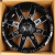 Powcan BK5261 9.0x20/5x127 D77.8 ET15 BLK/MIL Powcan BK5261 9.0x20/5x127 D77.8 ET15 BLK/MIL