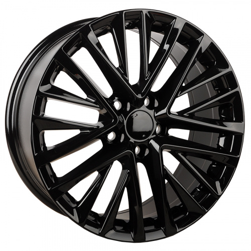 Powcan BK5948 8.0x18/5x114.3 D60.1 ET40 Gloss Black (пресс-шайба)