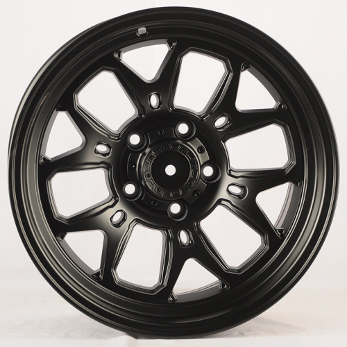 Powcan BK1106 9.0x17/5x127 D71.6 ET-6 Mat Black
