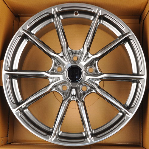 KoKo Kuture FF593 8.0x18/5x112 D66.45 ET38 Titanium Silver