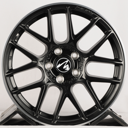 Makstton MST-CK-70 7.5x17/5x112 D73.1 ET35 matte black polish lip 
