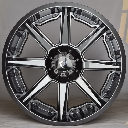 Powcan BK819 9.0x20/6x135 D106.1 ET20 Gun Metal