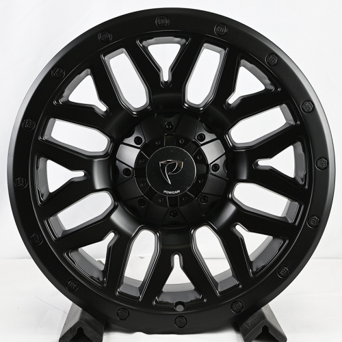 Powcan Y5369 8.0x17/5x139.7 D77.8 ET15 Black Matt