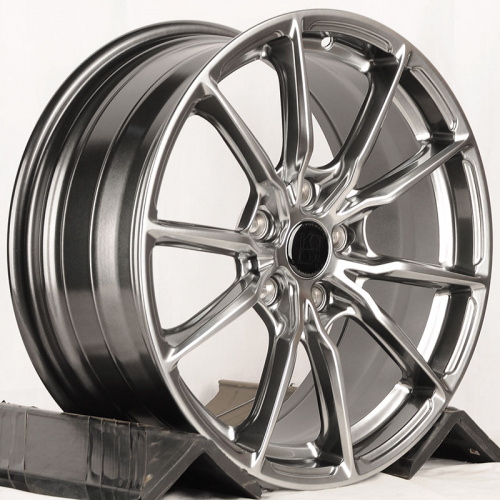 KoKo Kuture FF593 8.5x19/5x112 D66.45 ET38 Titanium Silver