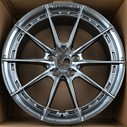 KoKo Kuture FF586 8.0x18/5x112 D66.45 ET38 Titanium Silver