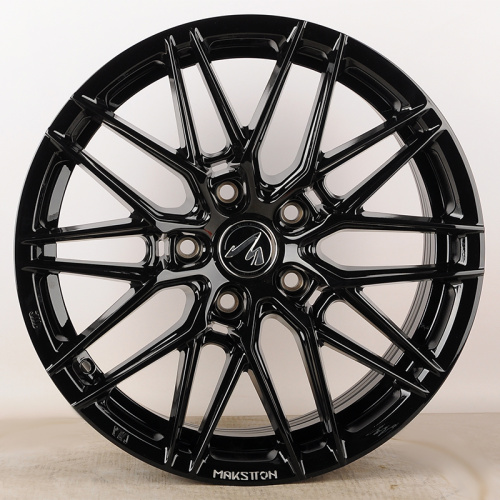 Makstton MST FASTER GT 715 7.5x17/5x114.3 D73.1 ET35  Piano Black with Milling