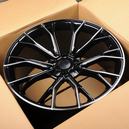 KoKo Kuture 0220 8.5x20/5x112 D66.6 ET26 Black Machined Lip+Milling Window (передняя ось)