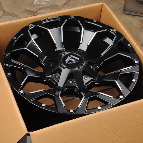 HMD 601 9.0x20/5x139.7 D110 ET18 Matt Black Machine Face