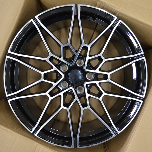 IWheel A375F 8.5x20/5x112 D66.6 ET26 Black Machined Face (в круг)
