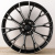 KoKo Kuture 0220 8.5x20/5x112 D66.6 ET26 Black Machined Lip+Milling Window (передняя ось)