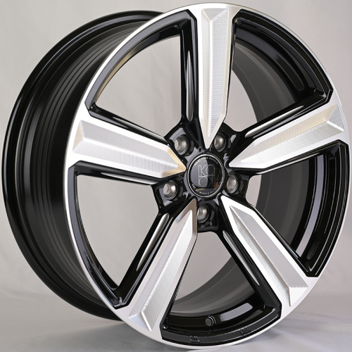 KoKo Kuture FF534 7.5x17/5x108 D73.1 ET38 Gloss Black Face+Milling Window