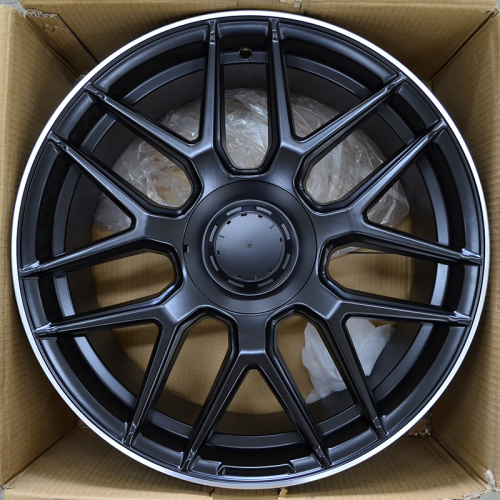 Zumbo Wheels F7952 9.5x19/5x112 D66.6 ET38 Black Matt with Lip Polish