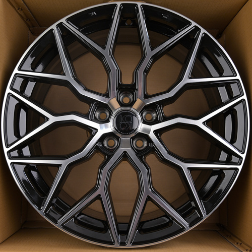 Koko Kuture FF507 8.5x19/5x112 D66.45 ET35 Gloss Black+Maching Face