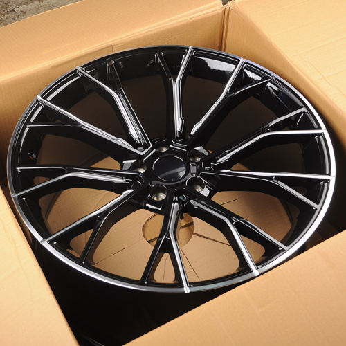 KoKo Kuture 0220 8.5x20/5x112 D66.6 ET30 Black Machined Lip+Milling Window (передняя ось)