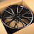 KoKo Kuture 0220 8.5x20/5x112 D66.6 ET30 Black Machined Lip+Milling Window (передняя ось)