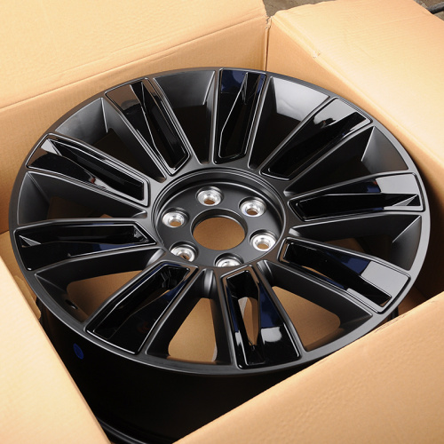 Luistone L1337 9.0x22/6x139.7 D78.1 ET31 Black Matt Wheel-Gloss Black Decoration Strip