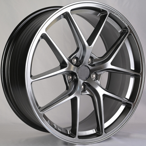 KoKo Kuture FF012 8.5x19/5x114.3 D73.1 ET35 Titanium Silver