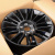 Luistone L1337 9.0x22/6x139.7 D78.1 ET31 Black Matt Wheel-Gloss Black Decoration Strip