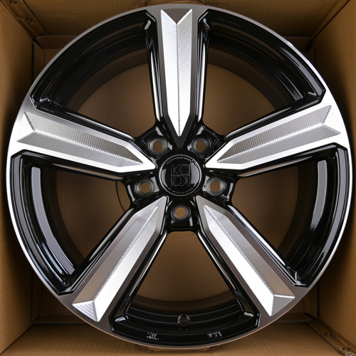 KoKo Kuture FF534 7.5x17/5x108 D73.1 ET38 Gloss Black Face+Milling Window